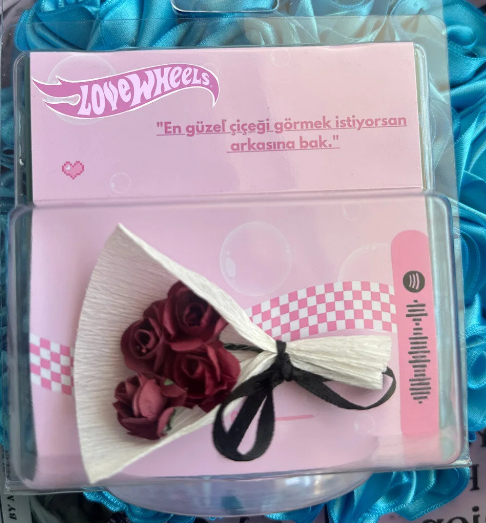 Aynalı Saç Tokası Seti - Sevgililer Günü Özel
